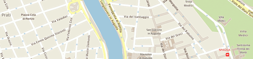 Mappa della impresa santoro francesco a ROMA