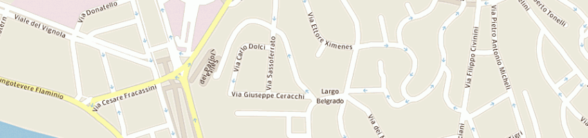 Mappa della impresa societa immobiliare rubens sir srl a ROMA