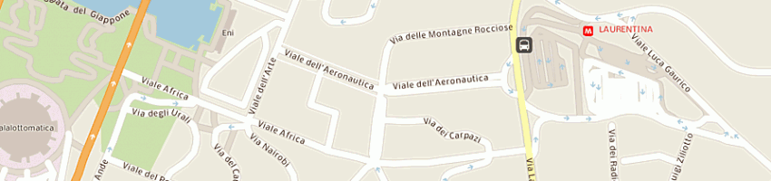 Mappa della impresa progettazione meccanizzazione pro mec spa a ROMA