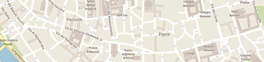 Mappa della impresa travailleuses missionnaires de rome a ROMA
