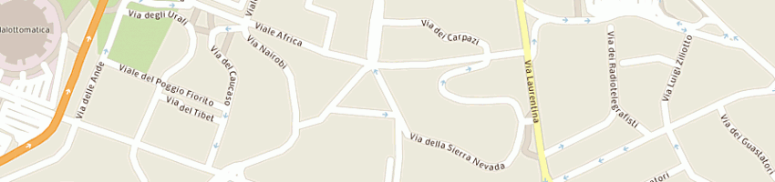 Mappa della impresa fanasca augusto a ROMA