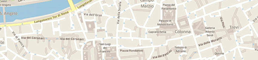 Mappa della impresa il girasole sas di lucarelli giulio e c a ROMA