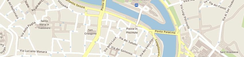 Mappa della impresa fabrizi franca e michela snc a ROMA