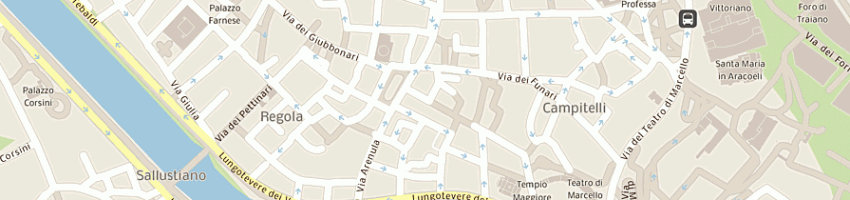 Mappa della impresa kosher bistrot di terracina angelo a ROMA