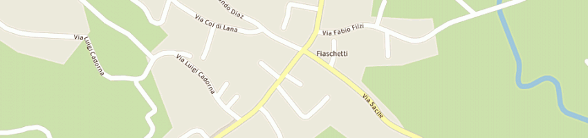 Mappa della impresa santin silvio a CANEVA
