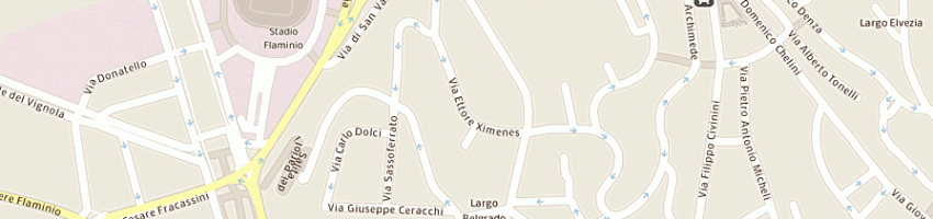 Mappa della impresa omnimed srl a ROMA
