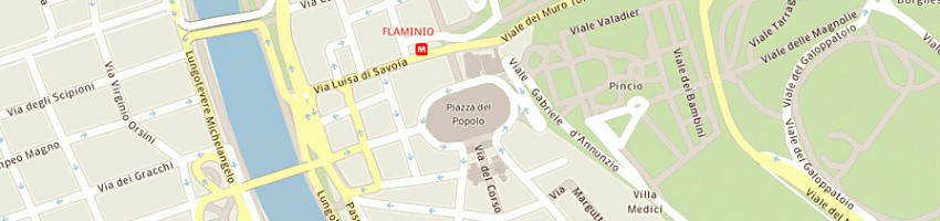 Mappa della impresa piazza del popolo di tolomei massimo e csnc a ROMA