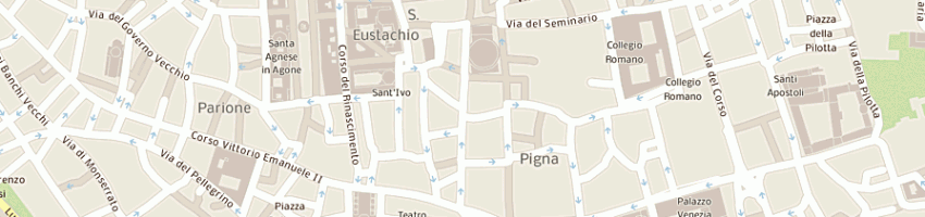 Mappa della impresa centro nazionale di studi cateriniani a ROMA