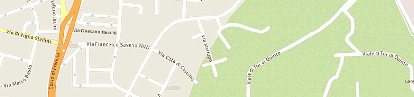 Mappa della impresa sestini sara a ROMA