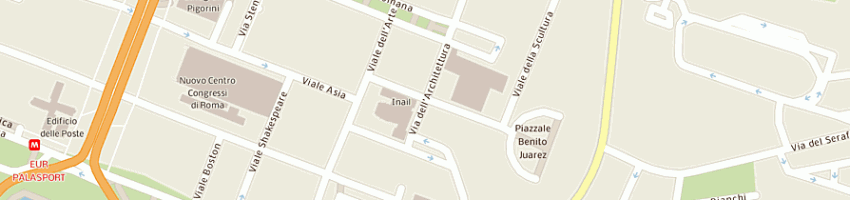 Mappa della impresa albatel informatica e telecomu a ROMA
