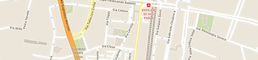 Mappa della impresa colacchi alba a ROMA