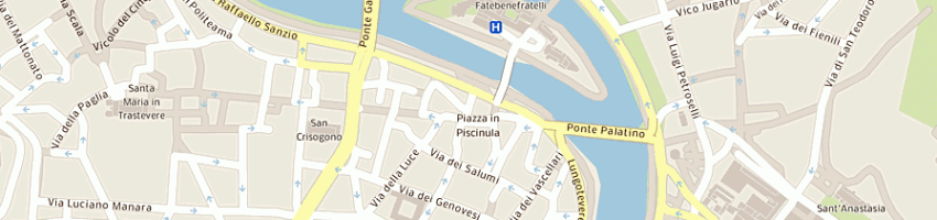Mappa della impresa secofinsan - societa' a responsabilita' limitata a ROMA