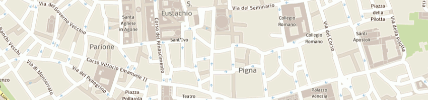 Mappa della impresa pio istituto della ss annunziata a ROMA