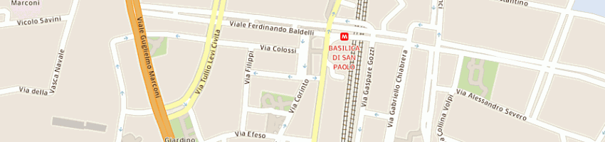 Mappa della impresa romano nicola a ROMA