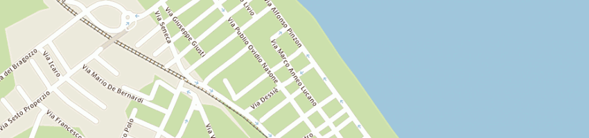 Mappa della impresa albergo tura a BELLARIA IGEA MARINA
