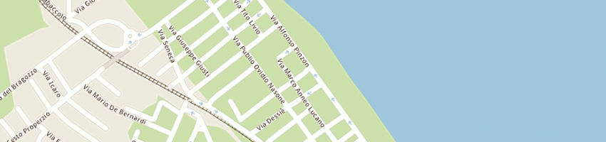 Mappa della impresa hotel la guardia a BELLARIA IGEA MARINA