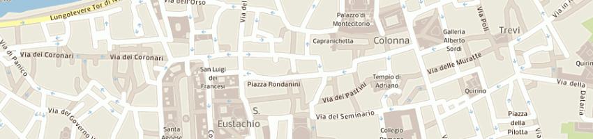 Mappa della impresa casa generalizia dei religiosi camilliani a ROMA