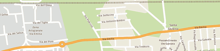 Mappa della impresa stilrossi sas di lino rossi e c - servizi per l'ingegneria a SANTARCANGELO DI ROMAGNA