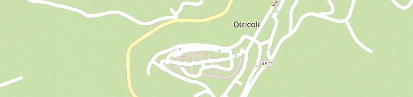Mappa della impresa pagliaro monica a OTRICOLI