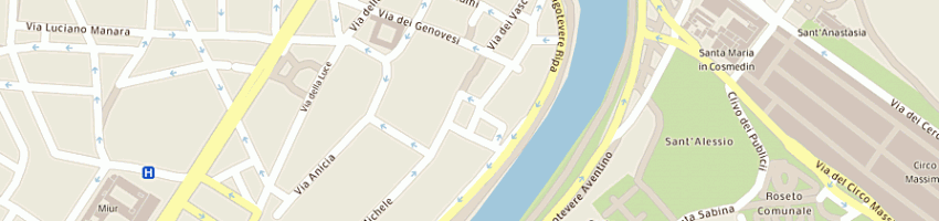 Mappa della impresa coop alberghi ristoranti pensioni soc coop a ROMA