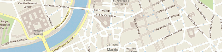 Mappa della impresa ciampini 2 sas a ROMA