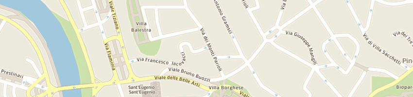Mappa della impresa cgt studio di consaziendale di carlo gomez de teran sas a ROMA