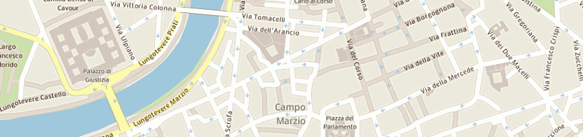 Mappa della impresa vitti centro srl a ROMA