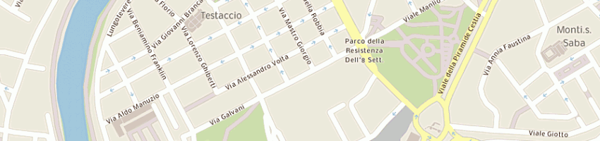 Mappa della impresa donati alberto a ROMA