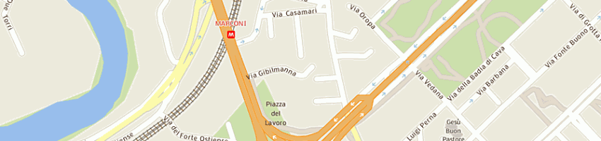 Mappa della impresa studio nutini sas di michele nutini e c a ROMA
