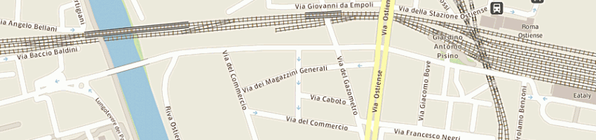 Mappa della impresa termimpianti a ROMA