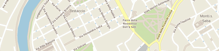 Mappa della impresa friends 2000 srl a ROMA