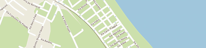 Mappa della impresa albergo villa gori a BELLARIA IGEA MARINA
