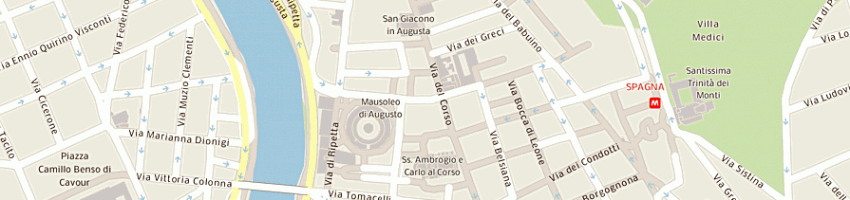 Mappa della impresa ag srl a ROMA