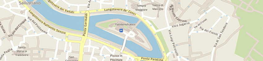 Mappa della impresa antico caffe' dell'isola srl a ROMA