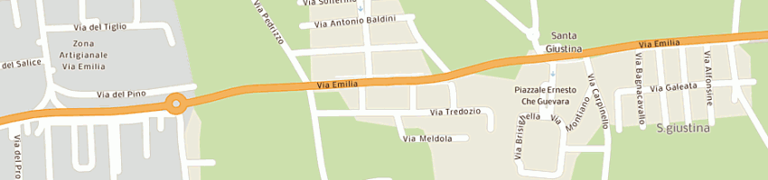 Mappa della impresa ex novo computer sas a RIMINI