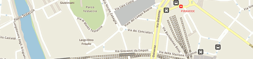 Mappa della impresa grossi italo a ROMA
