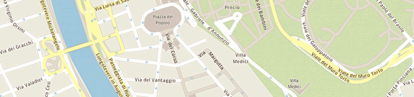 Mappa della impresa gestione centri commerciali srl a ROMA