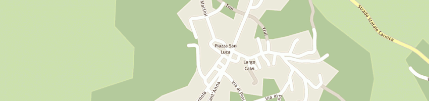 Mappa della impresa bar perini di de lorenzo a COMELICO SUPERIORE
