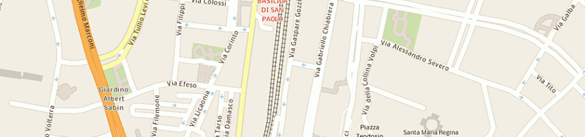 Mappa della impresa magri mario a ROMA