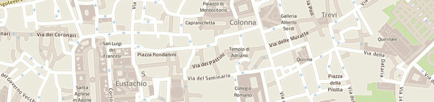Mappa della impresa la maschera srl a ROMA