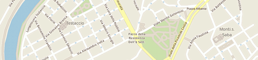 Mappa della impresa volpetti e c snc a ROMA