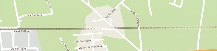 Mappa della impresa centro diurno sr c giovannini a RIMINI
