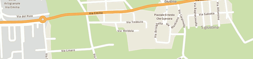 Mappa della impresa tecnorecuperi srl a MELDOLA