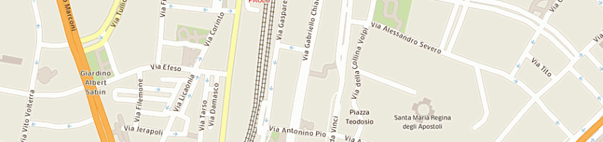 Mappa della impresa de stefano maria a ROMA