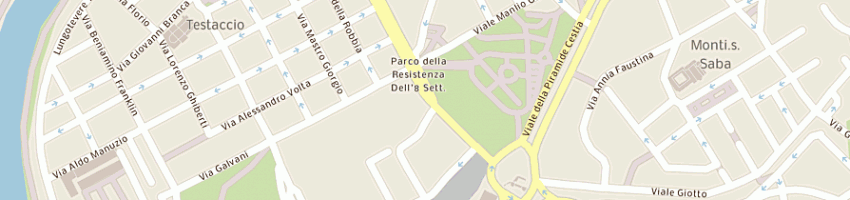 Mappa della impresa romano francesco a ROMA