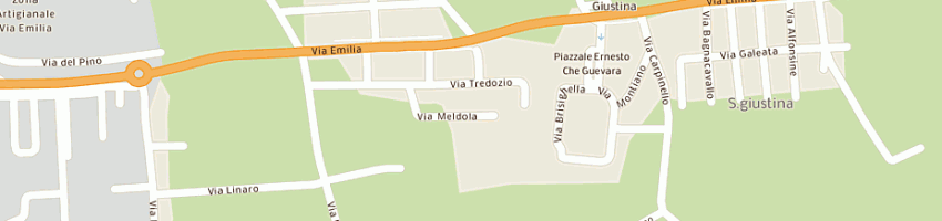 Mappa della impresa tassani vittorio a MELDOLA