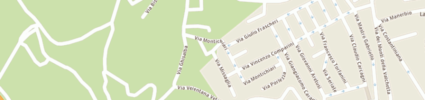 Mappa della impresa associazione porta aperta a ROMA