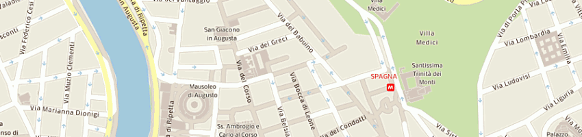 Mappa della impresa thebase srl a ROMA