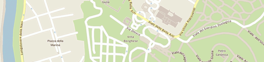 Mappa della impresa branchini e mancinelli spa a ROMA