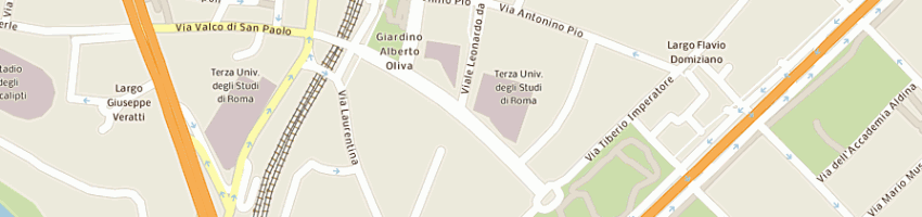 Mappa della impresa aztec sas di diego ascoli e c a ROMA